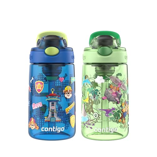 Contigo Aubrey Paw Patrol Leak-Proof Spill-Proof, 2-Pack Water Bo...