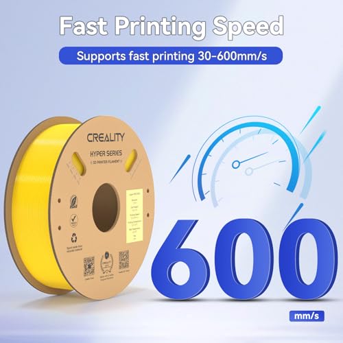 Image of Official Creality Hyper PETG Filament 1.75mm, High Speed 600mm /s 3D Printer Filament PETG, 1kg(2.2lbs) /Spool, Dimensional Accuracy ± 0.05 mm