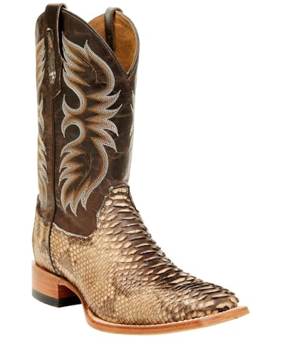 Cody James Men's Exotic Python Western Boot Broad Square Toe - Asr21-20