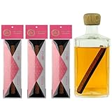 ウイスキー熟成スティック 有明産業 樽フレーバー ミズナラスティック アメリカンオーク ヤマザクラ クリ 国産 タルバー 樽熟成風味 (ヤマザクラ3本セット)