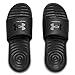 Under Armour Men's Ansa Fixed Strap Slide Sandal, Black (003)/Black, 10
