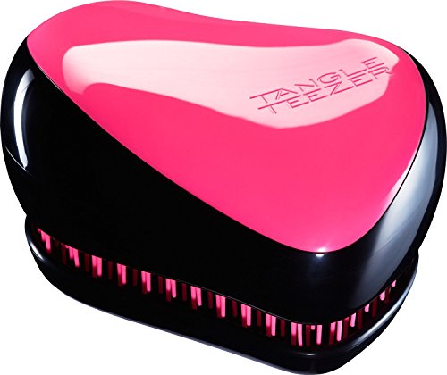 Preisvergleich Produktbild Tangle Teezer Compact Haarbürste, schwarz / pink