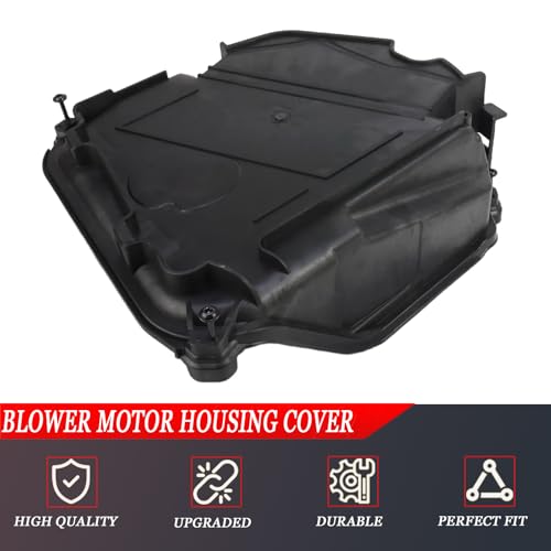 Image of 64119216222 Blower Motor Housing Cover w /Filter for BMW F10 F01 F02 F06 F12 F13 F18 F07 F04 528i 535d 535i 550i 640i 650i 740i 740Li 750i 750Li 760Li M5 M6, Replaces 64116987597 64116987593