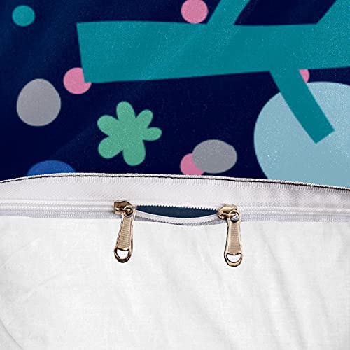 Housse de couette et taies bleu Supersoft pour des nuits cocooning - 7