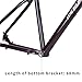 Mountain Bikes Frame 27.5er 29er Hardtail Frame 17'' 19'' Disc Brake Aluminum Alloy Frames QR 135mm 135mm Quick Release(Gray,29 * 19