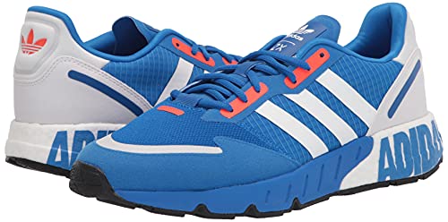 Adidas Originals Men's Zx 1K Boost, Glory Blue/White/Solar Red, 10.5 #TOP6