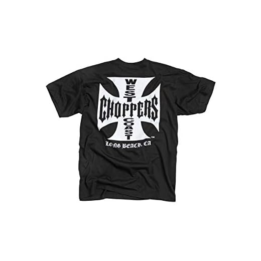 West Coast Choppers Iron Cross Camiseta Negro L