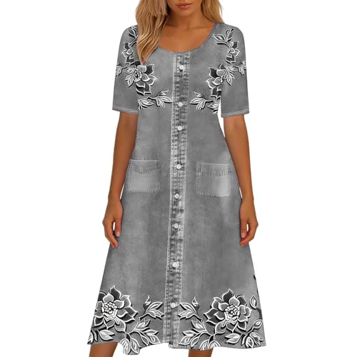 Robe hawaïenne bohème chic et fluide robe longue vintage de créateur