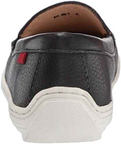 Marc Joseph New York Unisex Genuine Leather Boys/Girls Casual Comfort Slip On Moccasin Venetian Loafer Driving Style Grainy/Black Sole, 12 M US Little Kid | Image 2