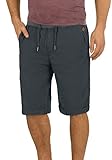 [page_title]-Blend Claude Herren Herren Chino Shorts Bermuda Kurze Hose Mit Kordel Aus 100% Baumwolle Regular Fit, Größe:L, Farbe:India Ink (70151)