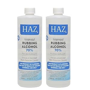 HAZ Reinigungsalkohol 70% Regular, 2 Stück