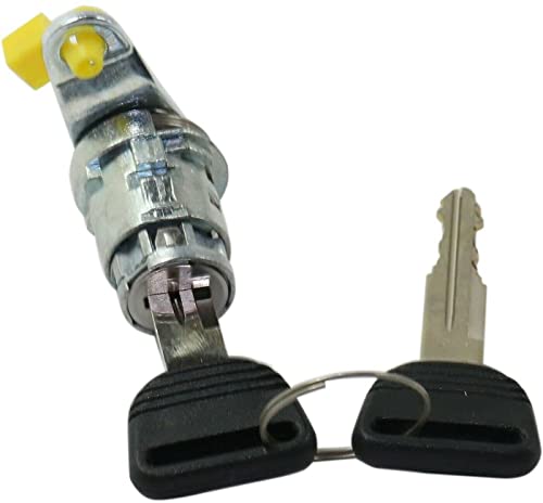 BURANIFUSION Door Lock Cylinder Kit Driver Left Side LH Hand for Honda for CR-V 1997-2001 for Civic 1996-2001 WEF0520