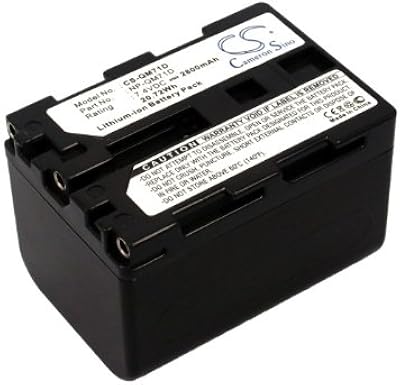 Battery Replacement for Sony CCD-TRV108, CCD-TRV108E