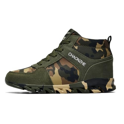 Camouflage Men Footwear Casual Sneakers Sport Man Camo High Shoe Outdoor Climbing Hiking Hidden Heel Canvas Shoes2
