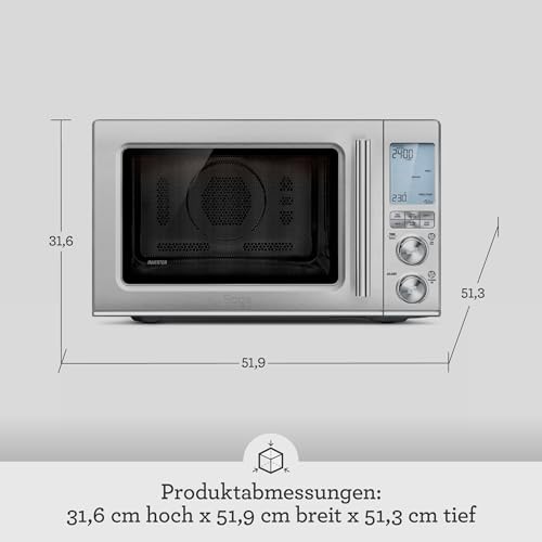 Sage The Combi Wave 3 in 1, Gebürsteter Edelstahl – Ansicht 6