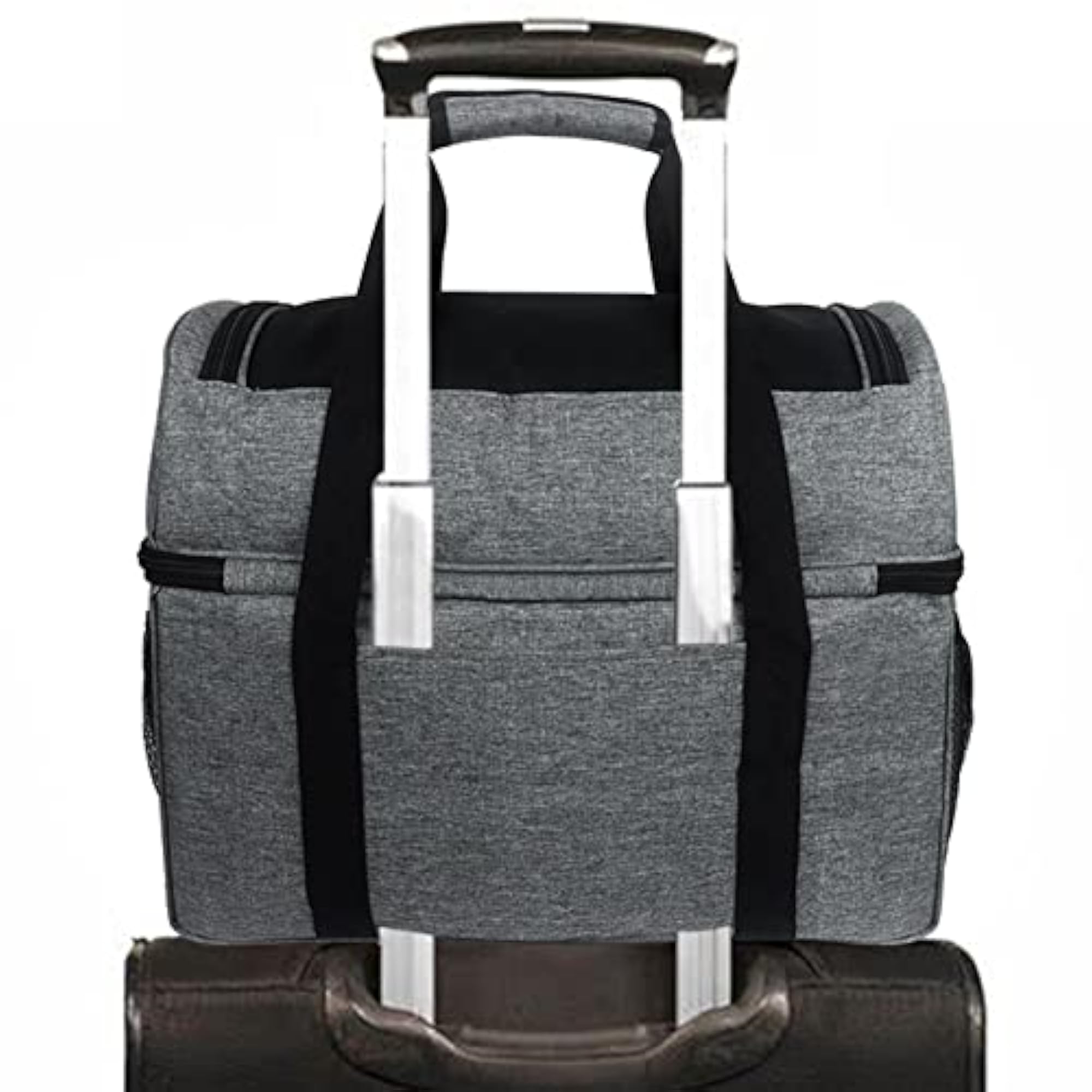 Bowling Bag Shoes Carrier with Adjustable Zipper Tote