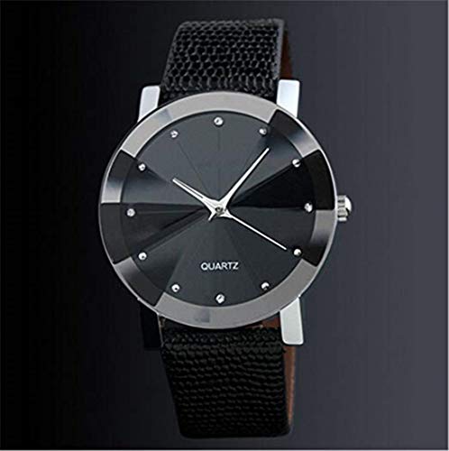 Preisvergleich Produktbild Madlst Damen-Armbanduhr, Diamant-Lederband, klein, Quarz, analog, modisch