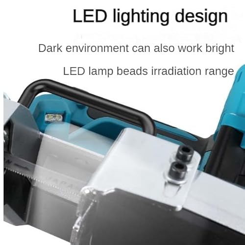 Cordless Band Saw ,18V 4800RPM Reciprocating Saw for Wood Metal Cutting, Quick-Change Blade, LED Light, Wireless 3.3kg 4 Cordless Band Saw ,18V 4800RPM Reciprocating Saw for Wood Metal Cutting, Quick-Change Blade, LED Light, Wireless 3.3kg - Image 4