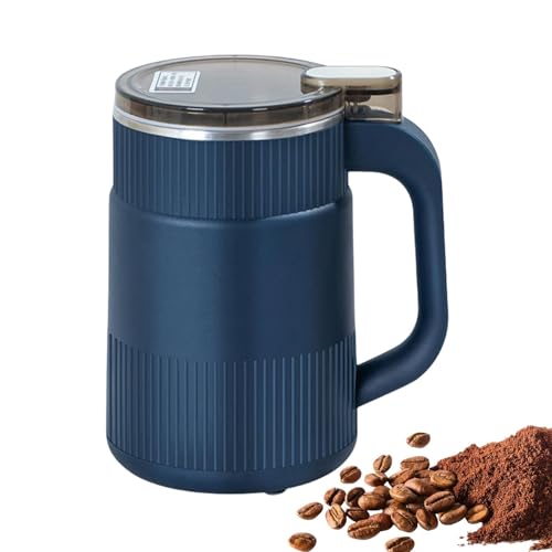 Molino de grano, molino de granos de café | Molinillo de café eléctrico silencioso con bordes de acero inoxidable,Pequeño molinillo de café, molino de granos de café para, granos y especias