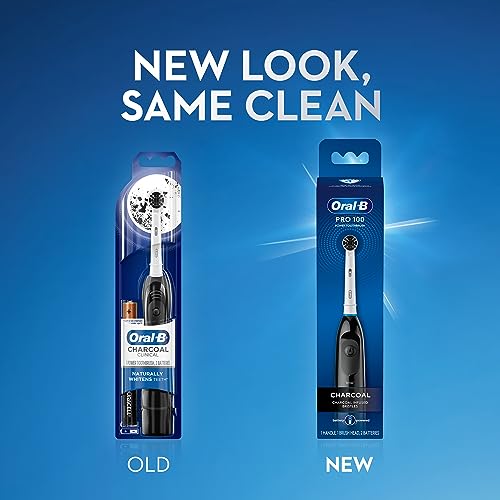 Image of Oral-B Clinical Charcoal, Battery Powered Toothbrush, 1 count