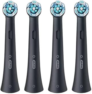 Oral-B iO Ultimate Clean Black Toothbrush Heads, Pack of 4 Counts
