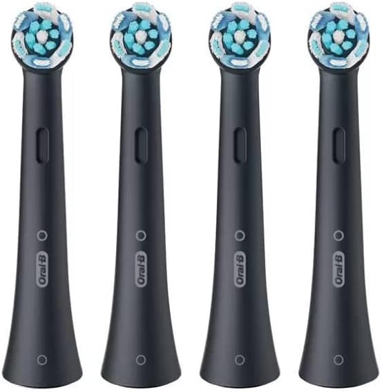 Oral-B iO Ultimate Clean Black Toothbrush Heads, Pack of 4 Counts