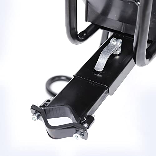 Renviery Front-Mounted Child Safety Seat Bicycle Kids Safety Child Front Baby Seat Front Bike Carrier W/Handrail & Pedal #TOP7