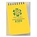 Rite in the Rain Weatherproof EMS Notebook, 3" x 5", Yellow Cover, Vital Stats Pages (No. 112)