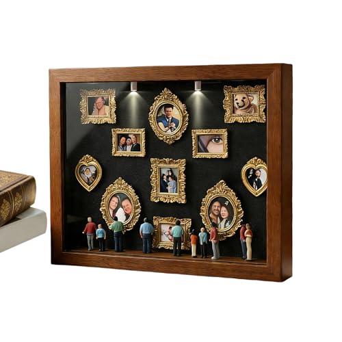 Mini silueta de museo DIY para decoración del hogar y bodas 2
