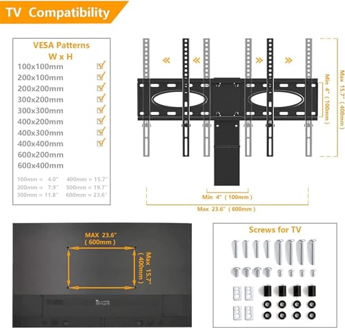 Soporte móvil universal para TV con ruedas y altura ajustable miniatura 4