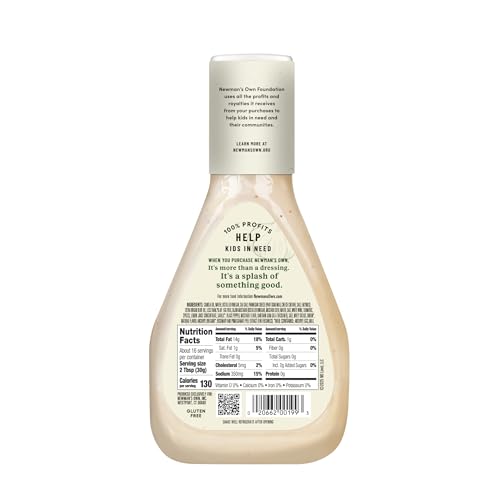 Image of Newman's Own Creamy Caesar Dressing Salad Dressing, 16-oz. (Pack of 6)