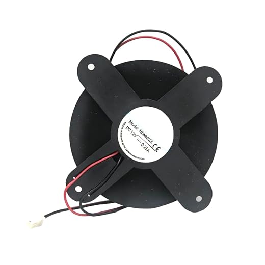 FRUPART for RDM9025S BPT DC12V 0.25A 2PIN 2Lines Cooling Fan