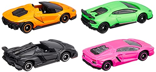 Lamborghini Set de 4 Autos Die-cast miniatura 2