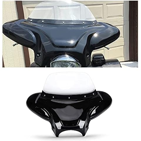 Universal Motorcycle Cruiser Front Fairing Batwing Cover