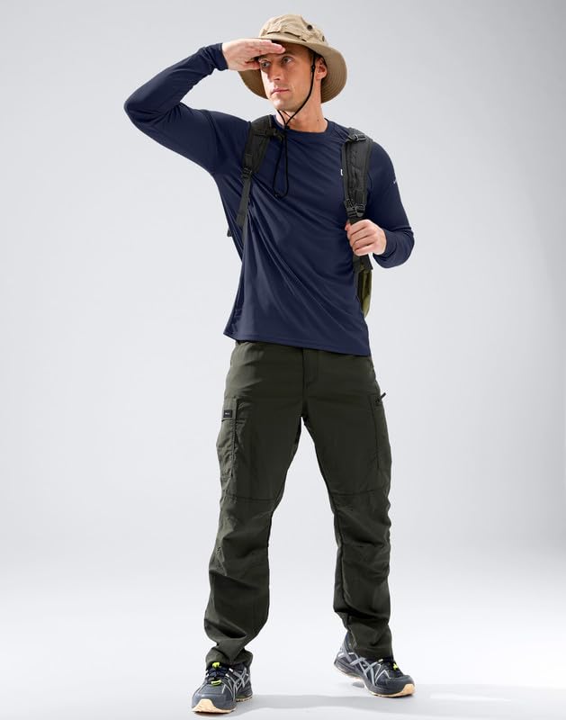 Image of Men's Sun Protection Long Sleeve Shirts UPF 50+