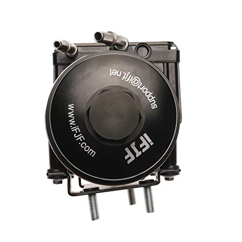 Ifjf Pfb-101 Hfcm Fuel Pump Filter Assembly Replacement For F250 F350 F450 F550 Super Duty 6.0L V8 2003-2007 Excursion 2003-2005 Powerstroke Diesel Engine With Aluminum Billet Metal Cap 6C3Z-9G282-C #TOP5