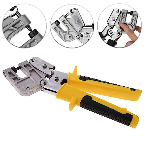 Wisyurt Stud Crimping Pliers One-Handed Aluminum Keel Pliers Used to Fasten Metal Gadgets and Decoration Tools - Image 4