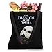 Official 'Phantom of the Opera' Logo Tote Bag 16 inches