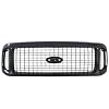 Compatible with 01-04 Excursion Front Grill Grille Assembly Black Shell & Dark Gray Insert