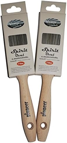 Pioneer Spirit Oval Technofil 2 Piece Paint Brush Set (2 Inch)