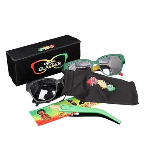 Storage Tube Sunglasses Hidden and Storage Conical Tube | Creative | Original Design | Multifunctional Black2