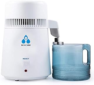 DCHOUSE 1 Gallon Water Distiller Machine, 750W Distilling Pure Water for Home Countertop Table Desktop, 4L Distilled Water Making Machine to Make Clean Water for Home