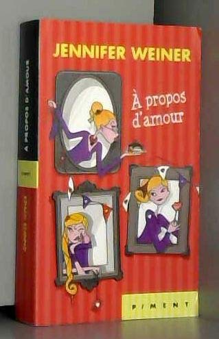 A Propos D'amour [French] 2298060002 Book Cover