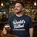 Mens Worlds Tallest Leprechaun T Shirt Funny St Patricks Day Tee Humor Saying Cool Top Funny T Shirts Saint Patrick's Day Apparel for Men Cool Sarcastic Navy - M