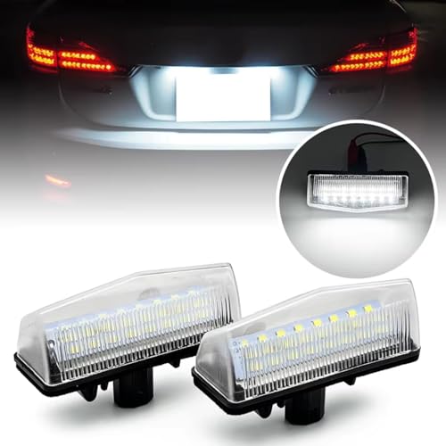 Luces de matrícula para Toyota RAV4 y Matrix kit de iluminación trasera 81270-53011 4