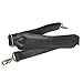 Winn Leather Shoulder Strap w/Large Ergonomic Shoulder Pad w/Silver Hardware, Brown