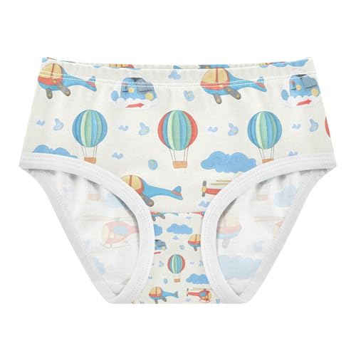 Colorful Airplanes Toddler Girls's Underwear 2T 202c1186
