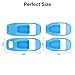 CheroCar for Jeep JL Door Handle Bowl Cover Decor Trim Internal Accessories for 2018-2022 Jeep Wrangler JL 4-Door,Light Blue