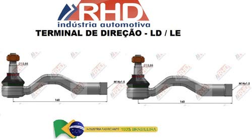 Par Terminal Direção Topic Besta 93/98 Bongo K2400 K2700