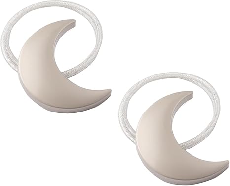 Amazon Co Jp Prendre 2個セット 月型 カーテンタッセル マグネット式 カーテン留め ワンタッチ ムーン 三日月 かわいい おしゃれ カーテン タッセル 房掛け不使用 シルバー Pr Tassel04 Sv ホーム キッチン